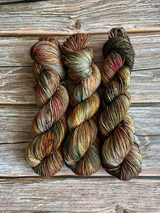 Secrets are in the Cosmos -  Dyed to Order - Sweet Pea & Sparrow Hand Dyed Yarns