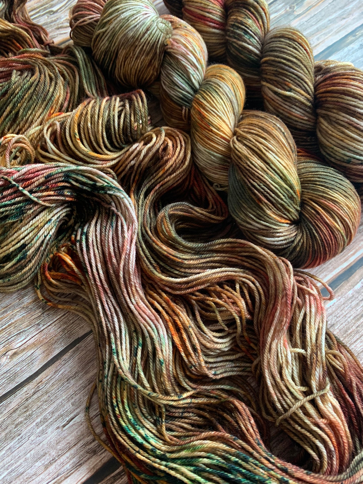 Secrets are in the Cosmos -  Dyed to Order - Sweet Pea & Sparrow Hand Dyed Yarns