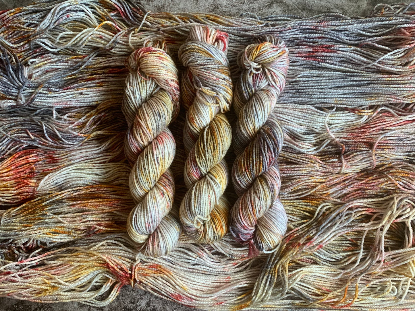 Midwest Autumn - Hand dyed yarn - Midwest Weather Collection - Sweet Pea & Sparrow
