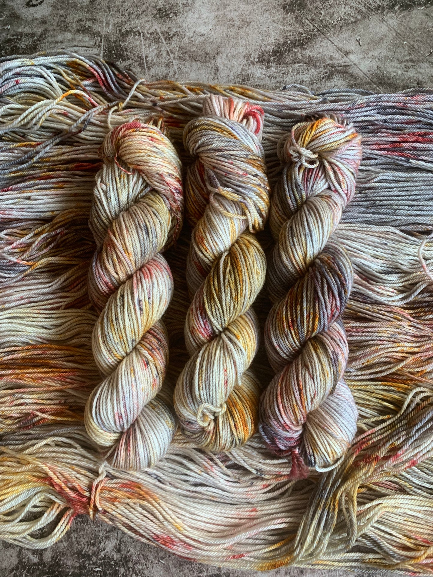 Midwest Autumn - Hand dyed yarn - Midwest Weather Collection - Sweet Pea & Sparrow
