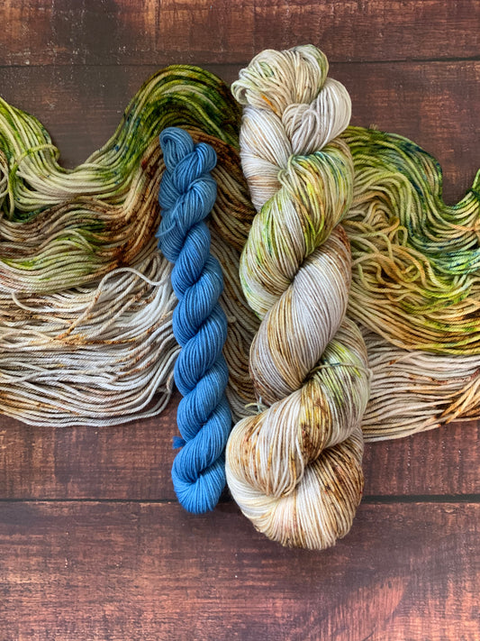 Dairy Air - Livestock Sock Set - Dyed to Order - Sweet Pea & Sparrow Hand Dyed Yarns