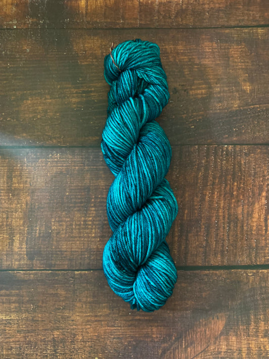 Sickle Feather- Dyed to Order - Sweet Pea & Sparrow Hand Dyed Yarns