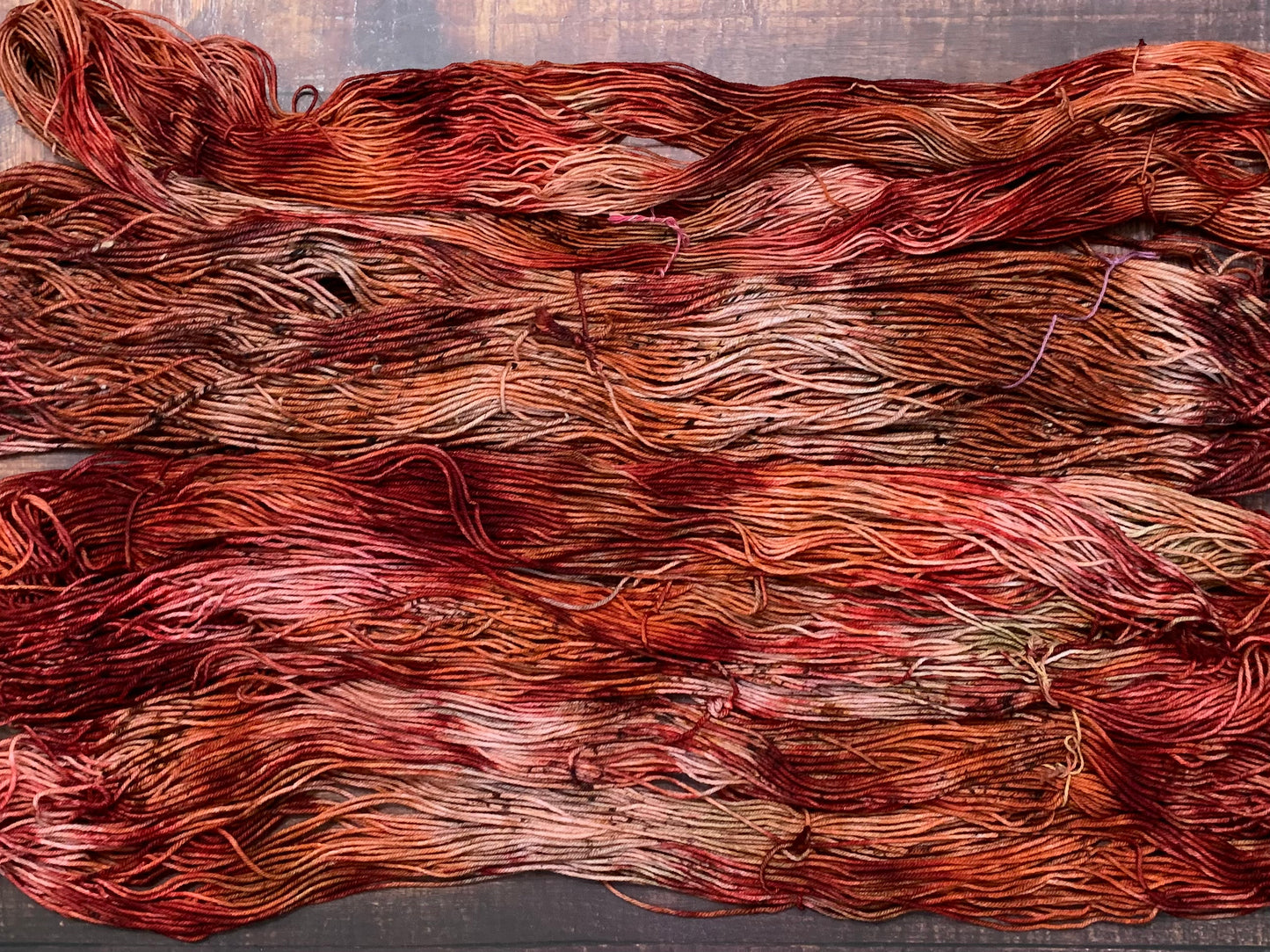 Red Maple-  Dyed to Order - Sweet Pea & Sparrow Hand Dyed Yarns