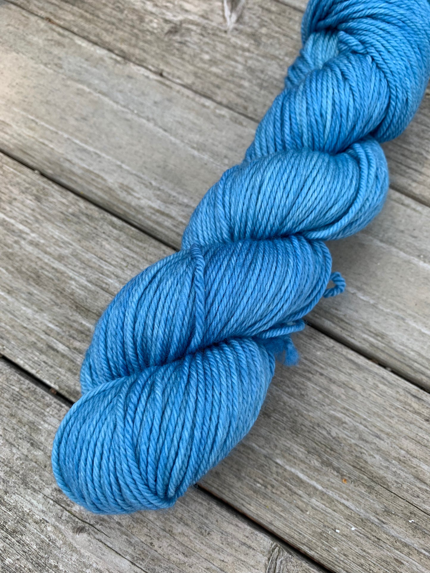 Jersey Blue- Dyed to Order - Sweet Pea & Sparrow Hand Dyed Yarns