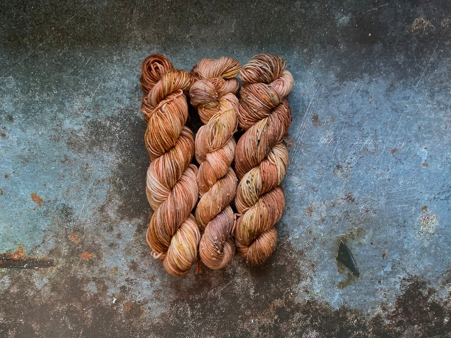 Sweet Pumpkin Pie-  Dyed to Order - Sweet Pea & Sparrow Hand Dyed Yarns