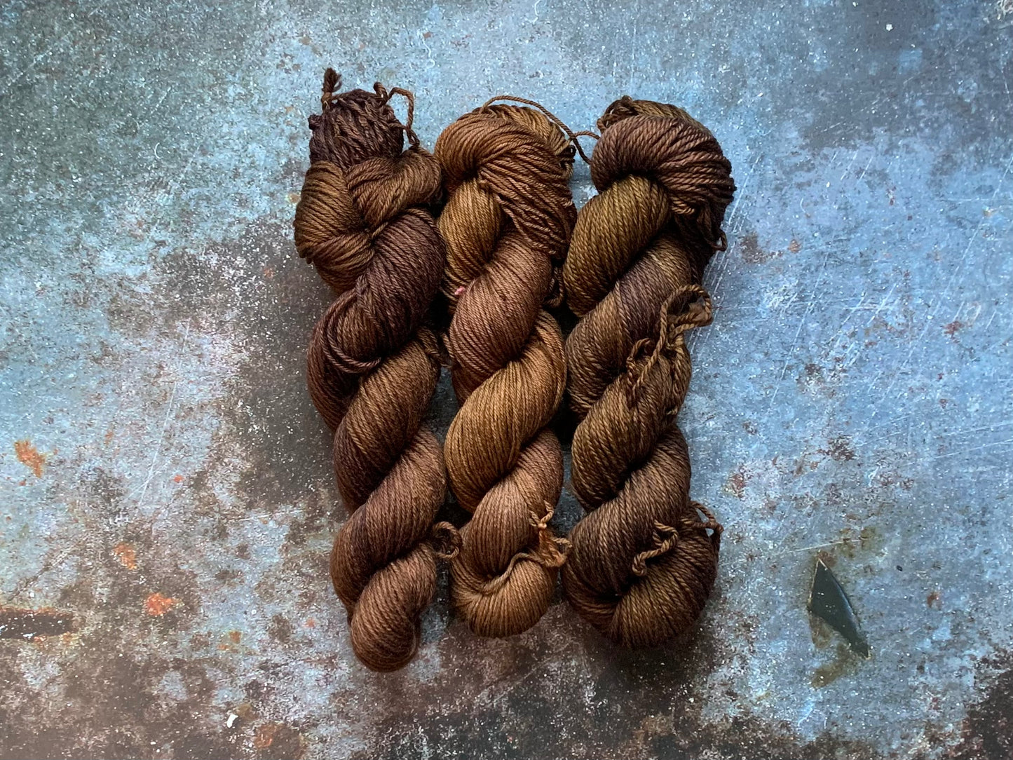 Chestnut-  Dyed to Order - Sweet Pea & Sparrow Hand Dyed Yarns