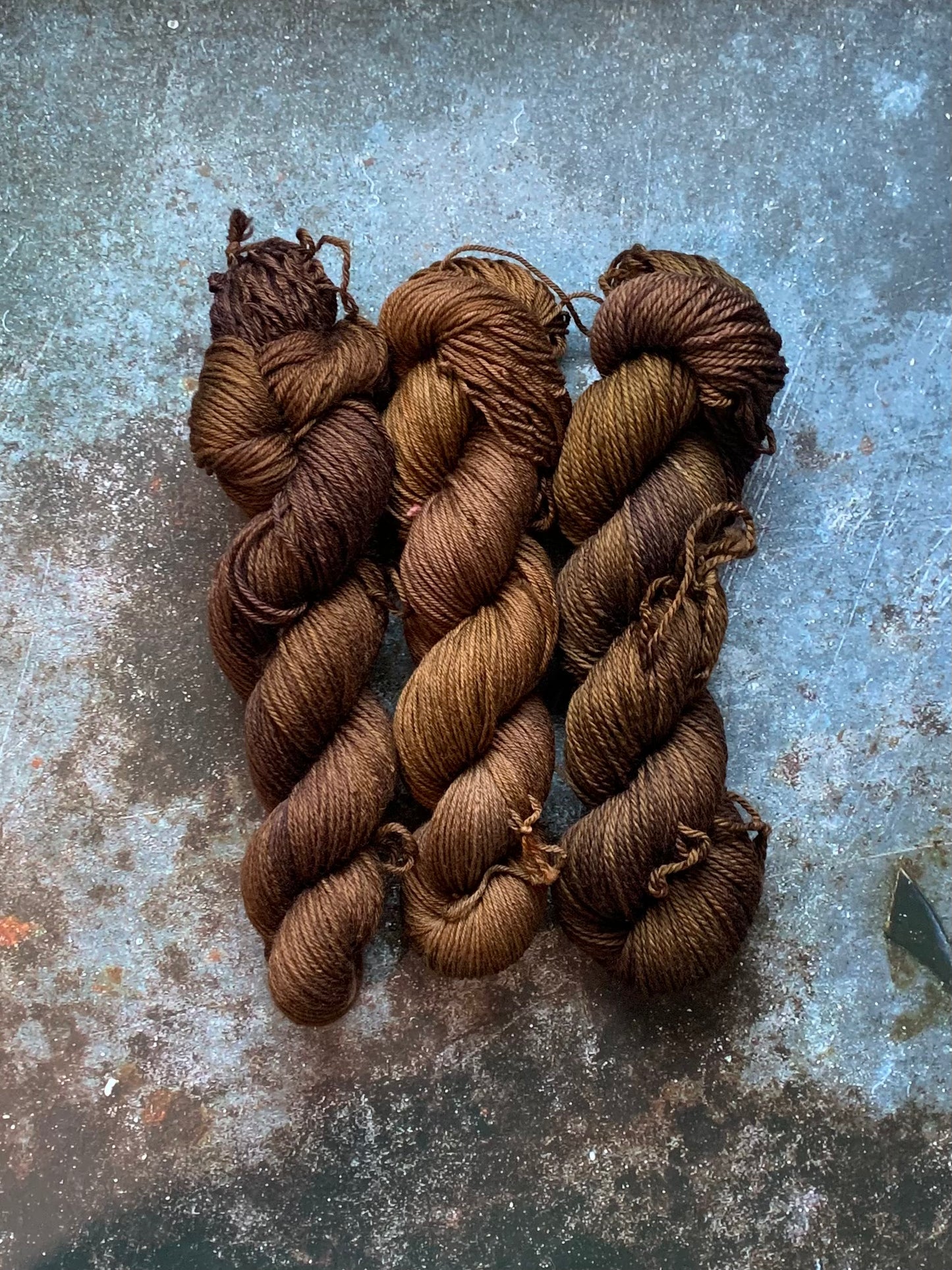 Chestnut-  Dyed to Order - Sweet Pea & Sparrow Hand Dyed Yarns