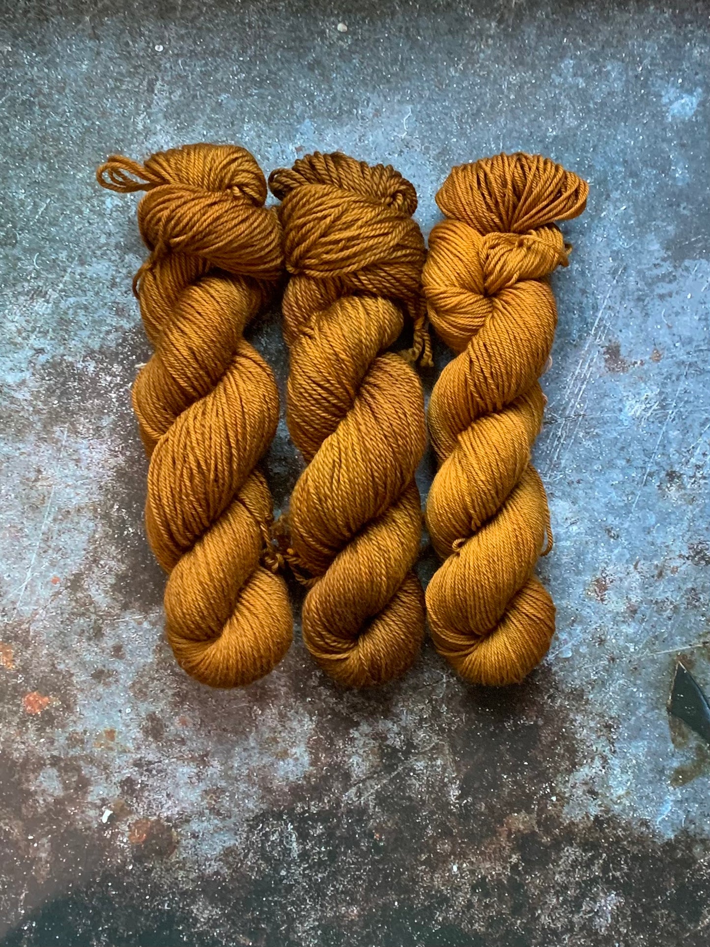 Toffee-  Dyed to Order - Sweet Pea & Sparrow Hand Dyed Yarns