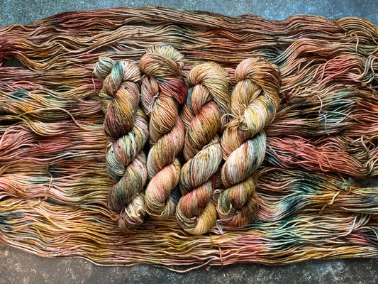 The 'Bers-  Dyed to Order - Sweet Pea & Sparrow Hand Dyed Yarns