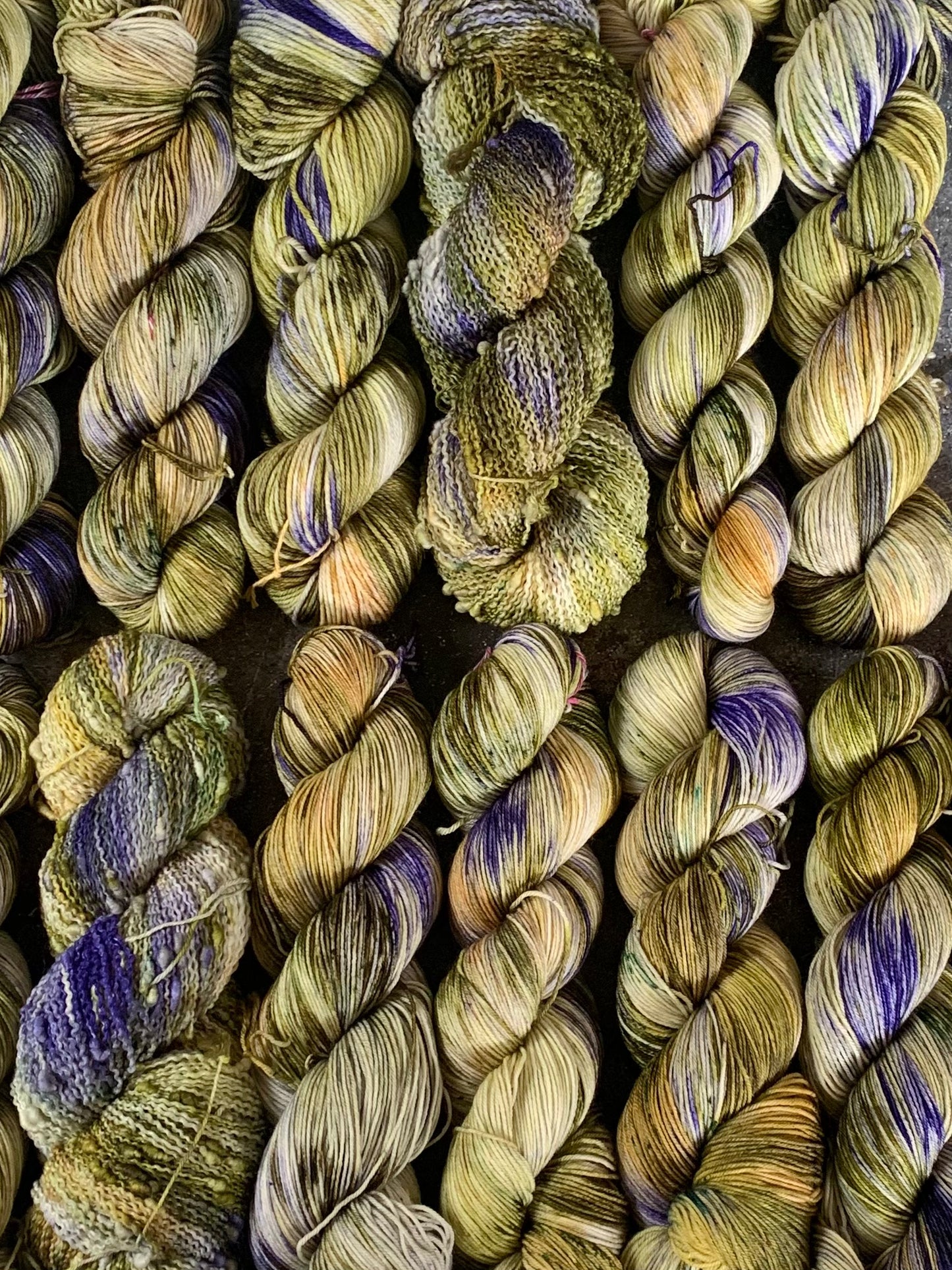 Flaxen Fleece-  Dyed to Order - Sweet Pea & Sparrow Hand Dyed Yarns