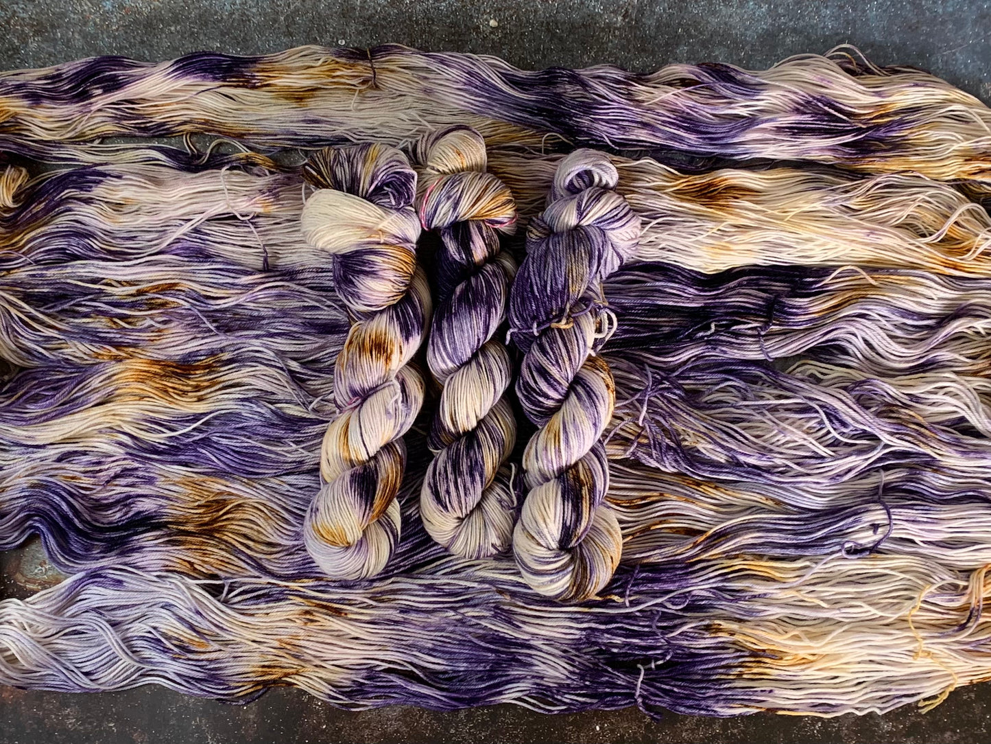 Purple Iris- Homestead Harvest Collection - Sweet Pea & Sparrow - Dyed to Order