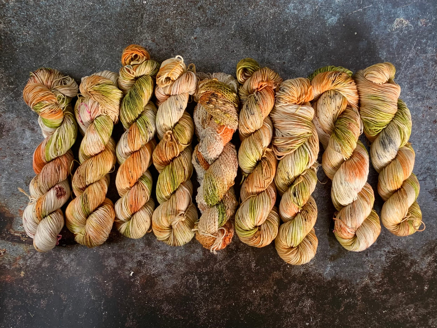 Quilted -  Dyed to Order - Sweet Pea & Sparrow Hand Dyed Yarns