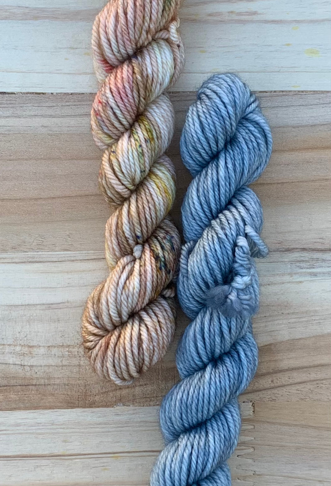 North Woods Knits Co & Sweet Pea & Sparrow - Collab Sock Set  -  Dyed to Order - Sweet Pea & Sparrow Hand Dyed Yarns