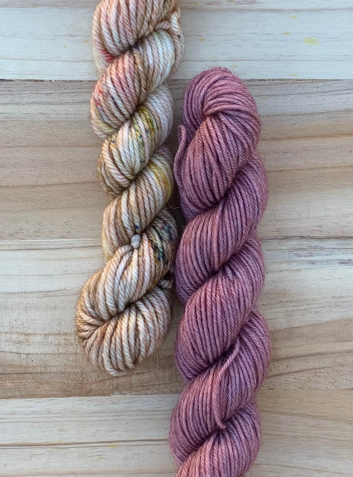 North Woods Knits Co & Sweet Pea & Sparrow - Collab Sock Set  -  Dyed to Order - Sweet Pea & Sparrow Hand Dyed Yarns