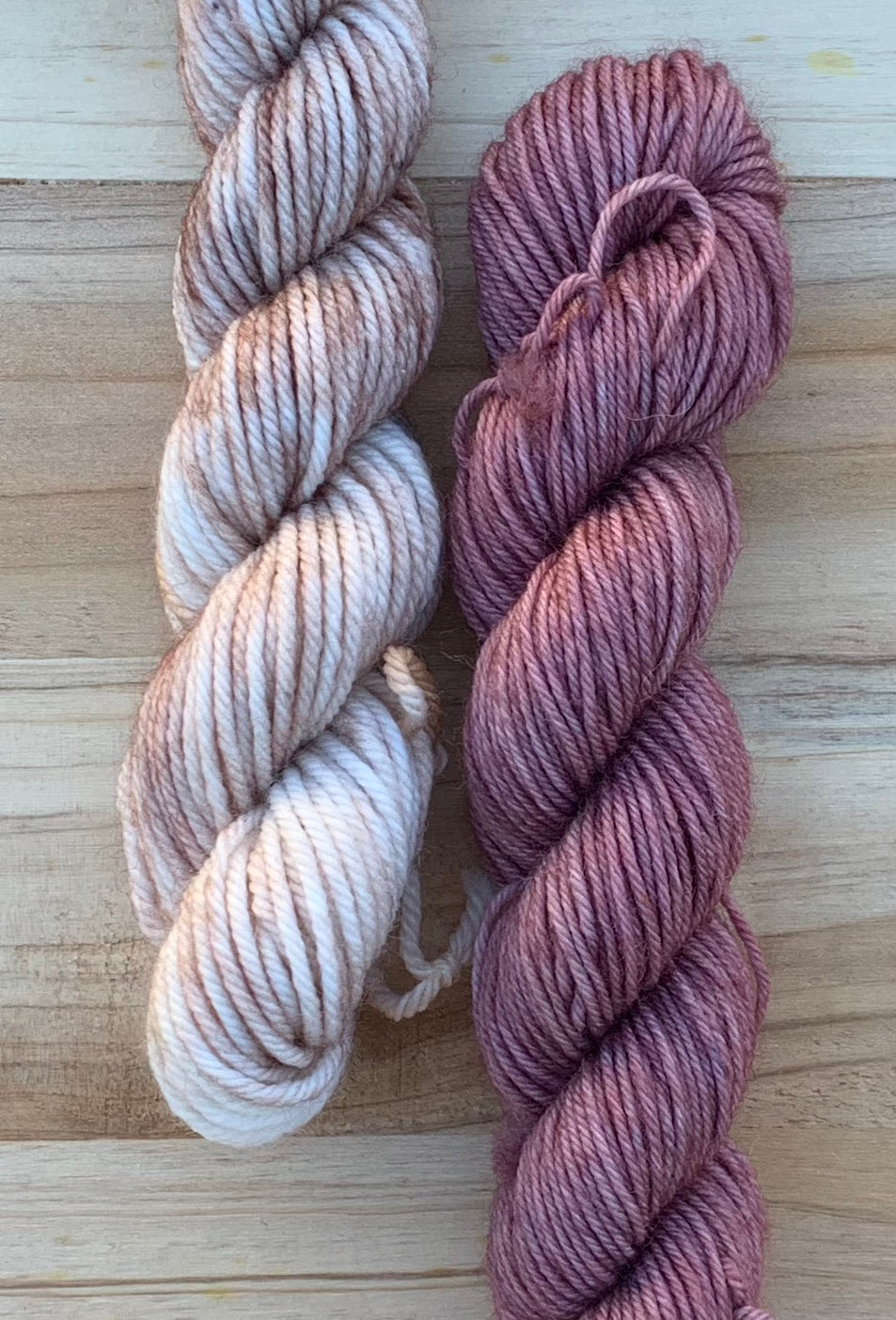 North Woods Knits Co & Sweet Pea & Sparrow - Collab Sock Set  -  Dyed to Order - Sweet Pea & Sparrow Hand Dyed Yarns