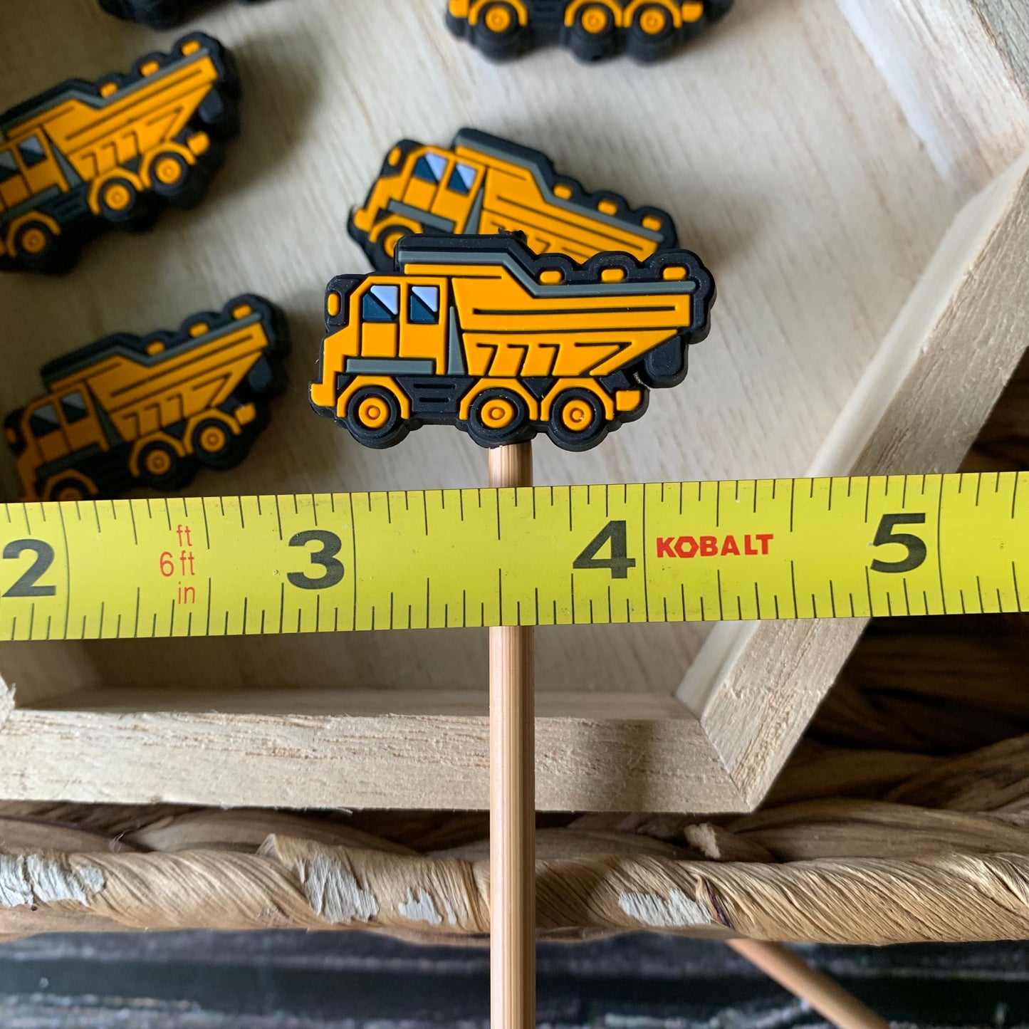 Dump Truck Stitch Stoppers- Set of 2 Stitch Stoppers