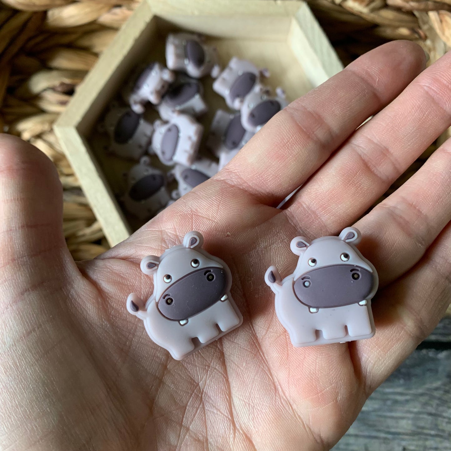 Hippo Stitch Stoppers- Set of 2 Stitch Stoppers