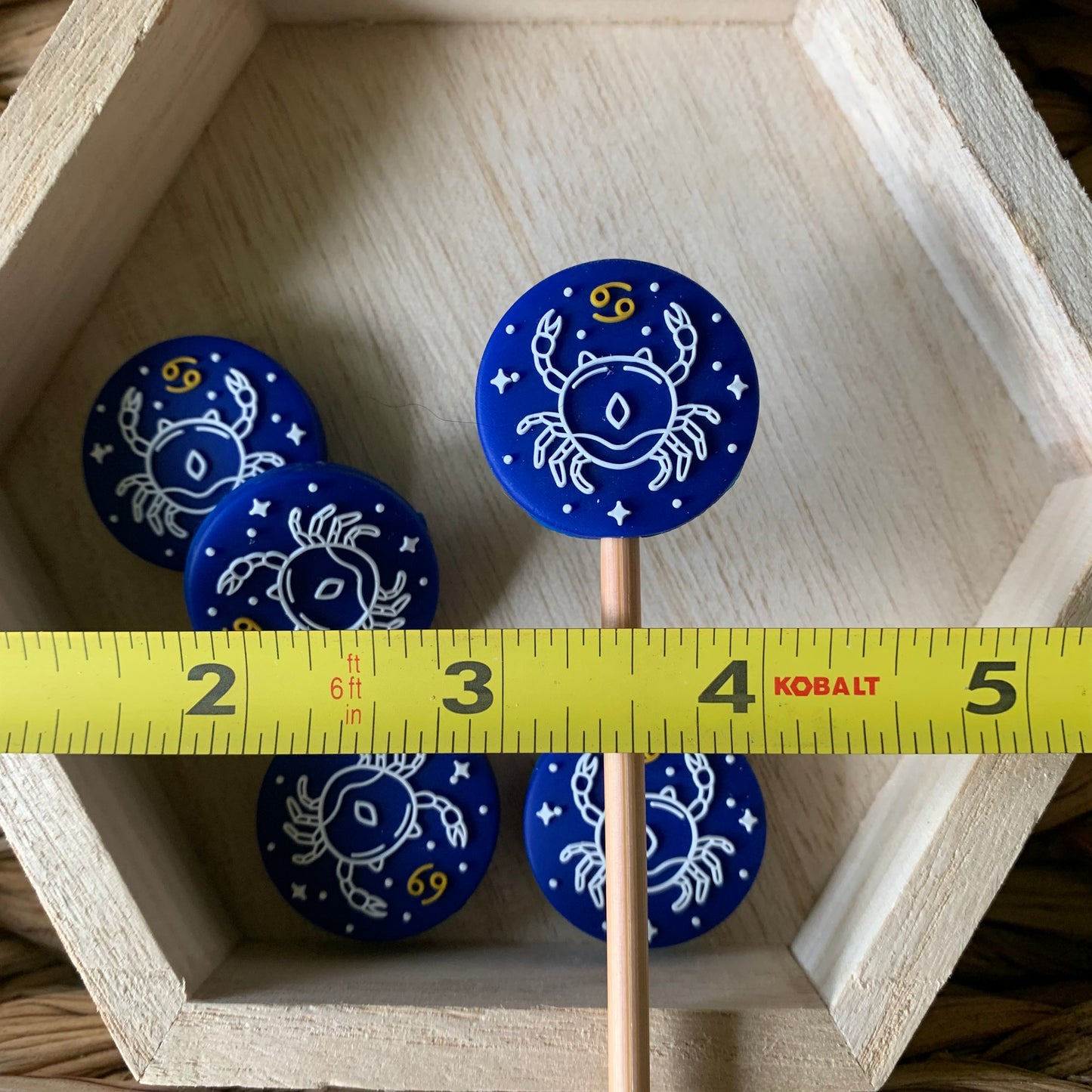 Zodiac Cancer Stitch Stoppers- Set of 2 Stitch Stoppers