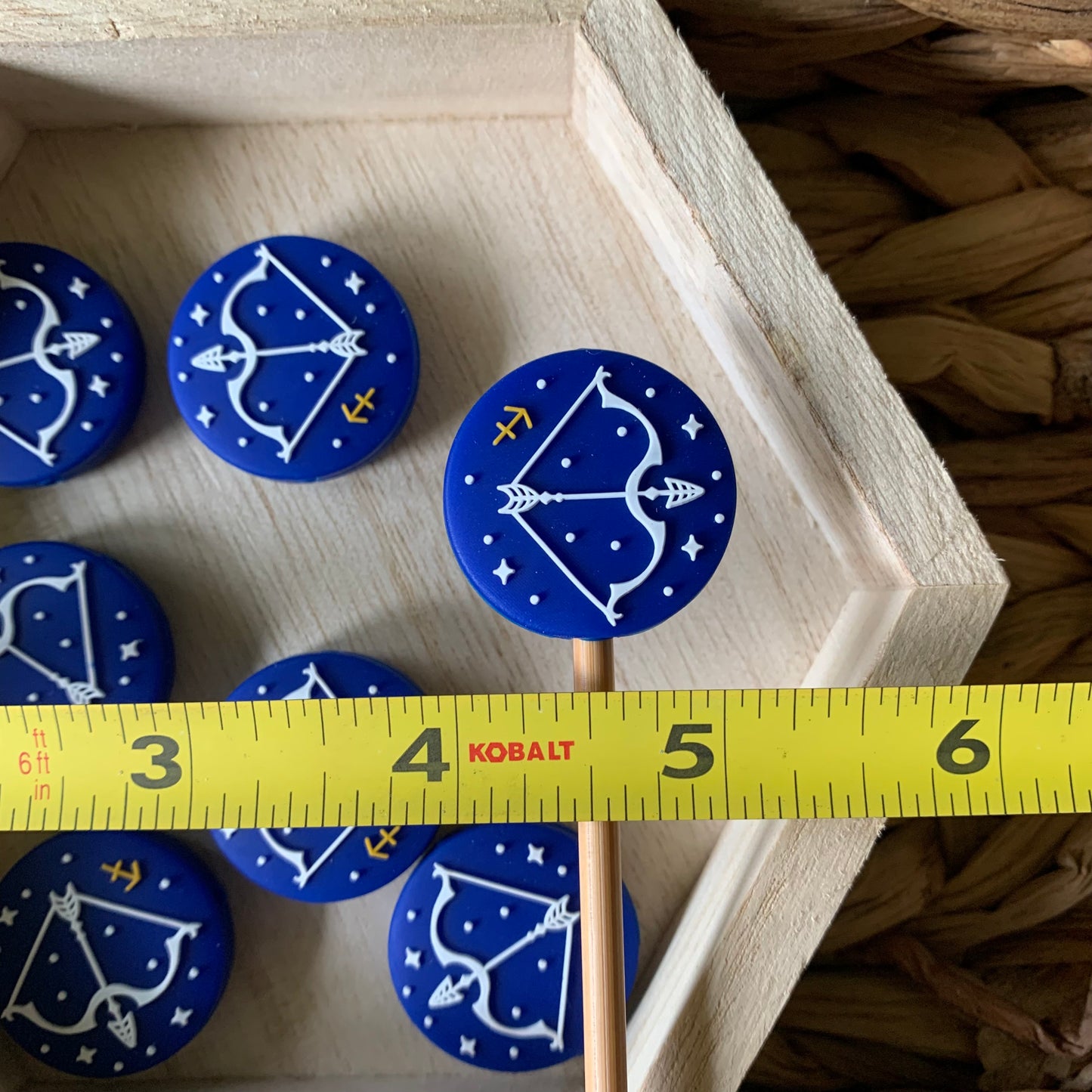 Zodiac Sagittarius Stitch Stoppers- Set of 2 Stitch Stoppers