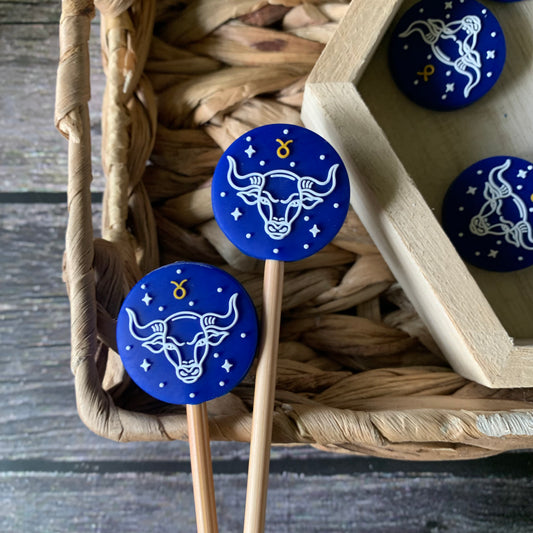 Zodiac Taurus Stitch Stoppers- Set of 2 Stitch Stoppers