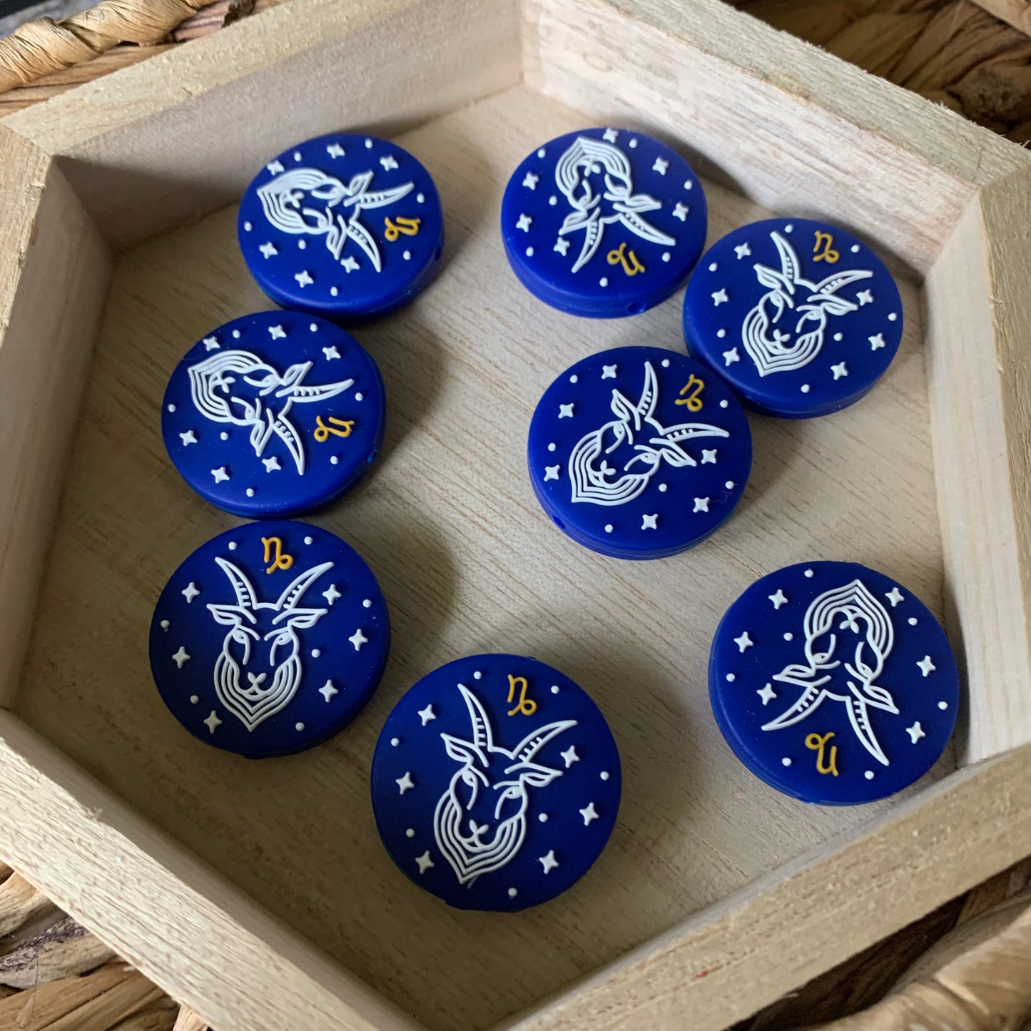 Zodiac Capricorn Stitch Stoppers- Set of 2 Stitch Stoppers