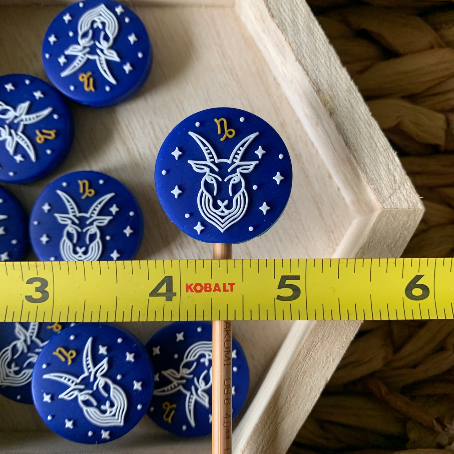 Zodiac Capricorn Stitch Stoppers- Set of 2 Stitch Stoppers