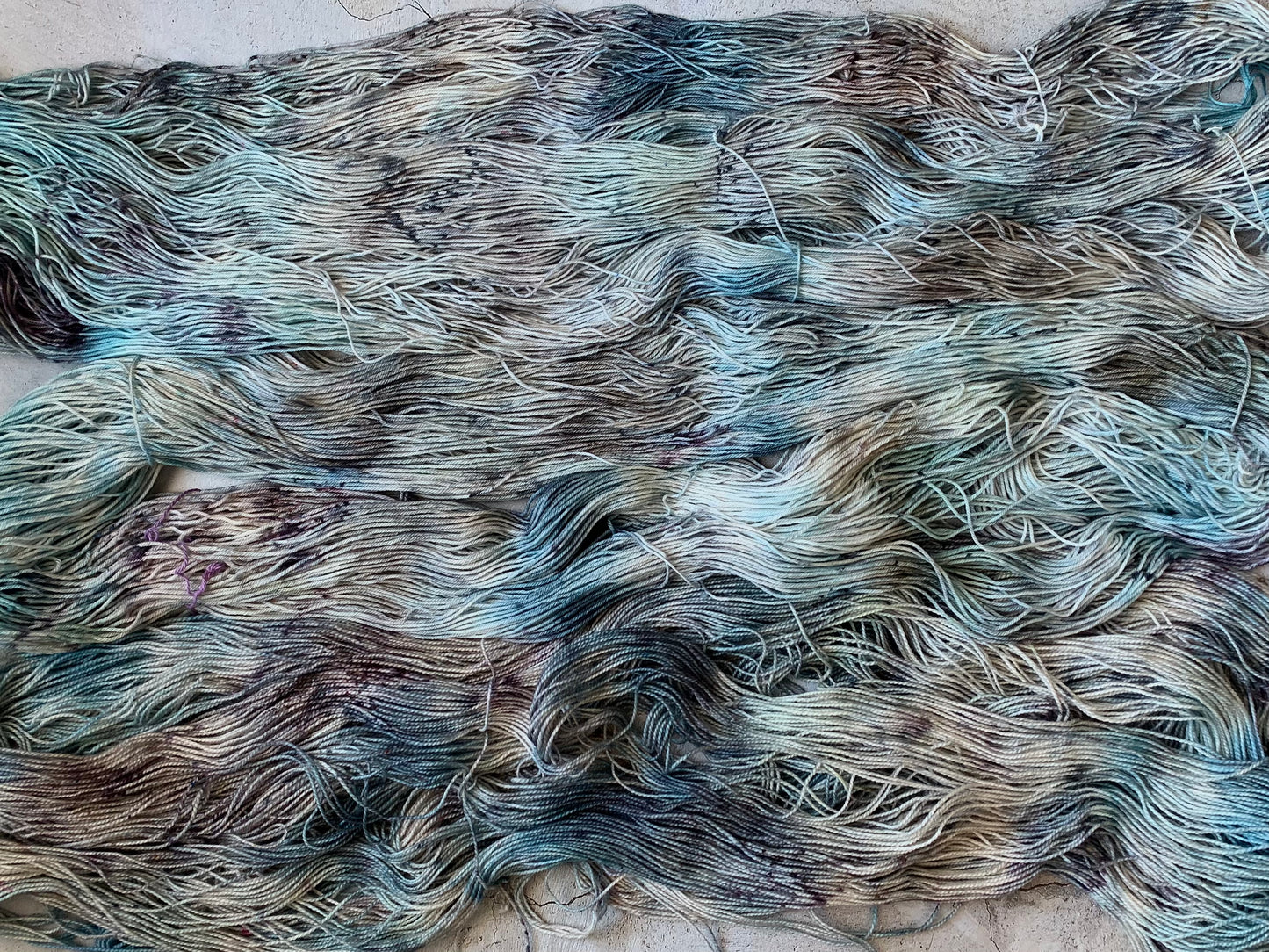 Red Admiral Butterfly-  Dyed to Order - Sweet Pea & Sparrow Hand Dyed Yarns - January Flutter  Club