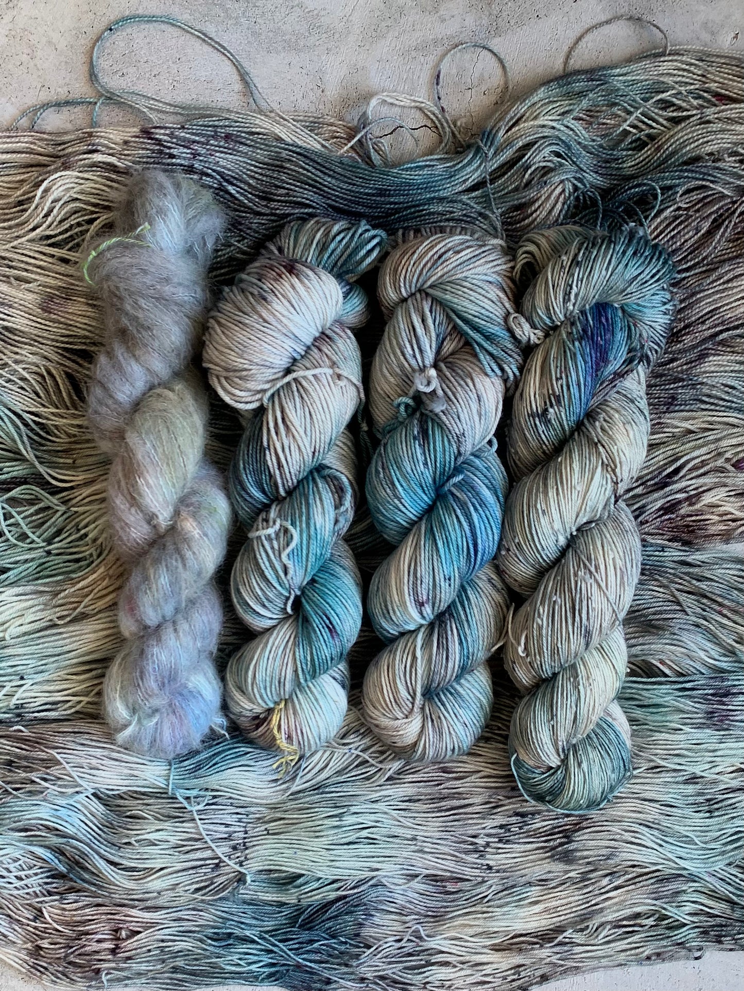 Red Admiral Butterfly-  Dyed to Order - Sweet Pea & Sparrow Hand Dyed Yarns - January Flutter  Club