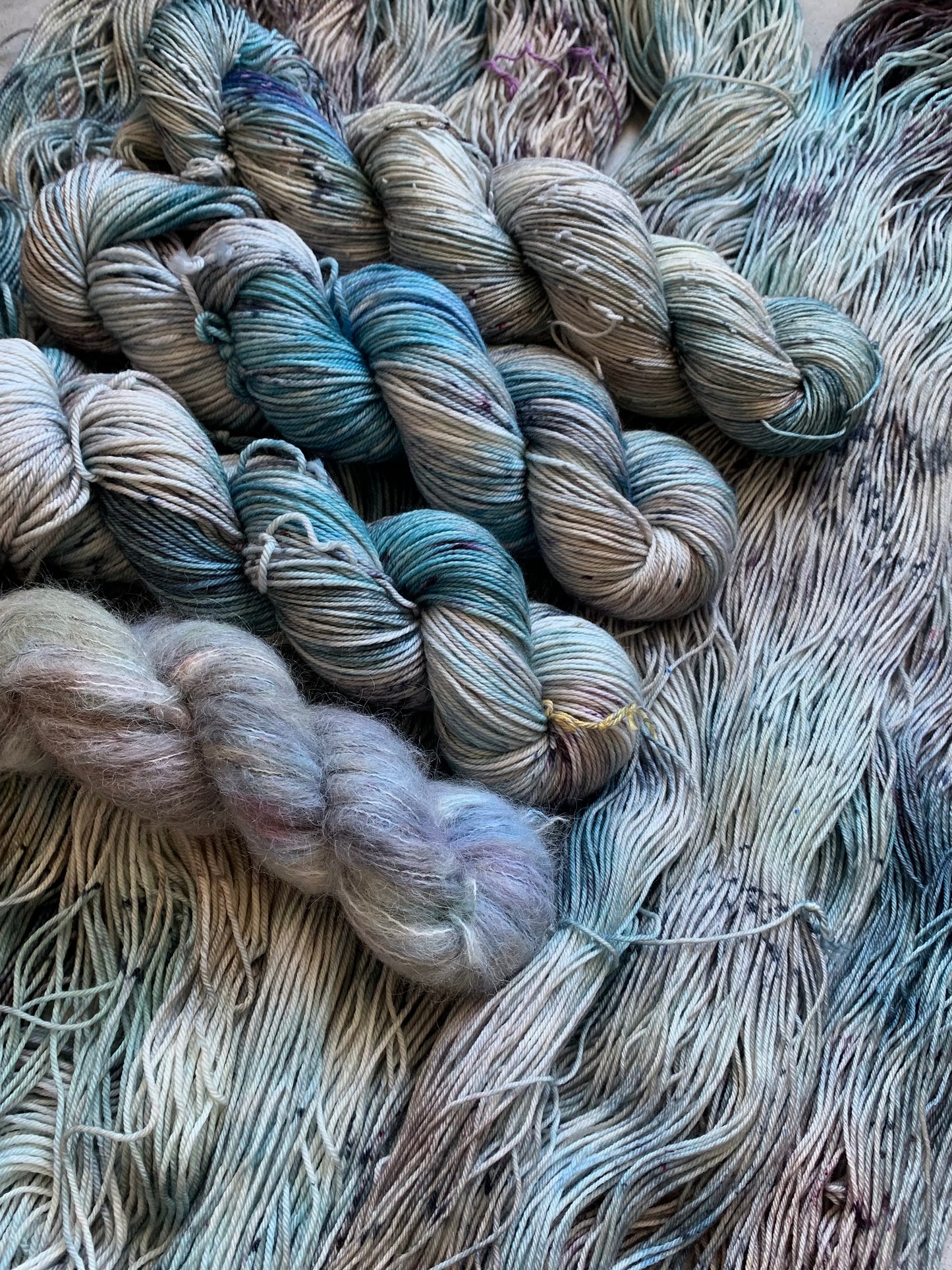 Red Admiral Butterfly-  Dyed to Order - Sweet Pea & Sparrow Hand Dyed Yarns - January Flutter  Club