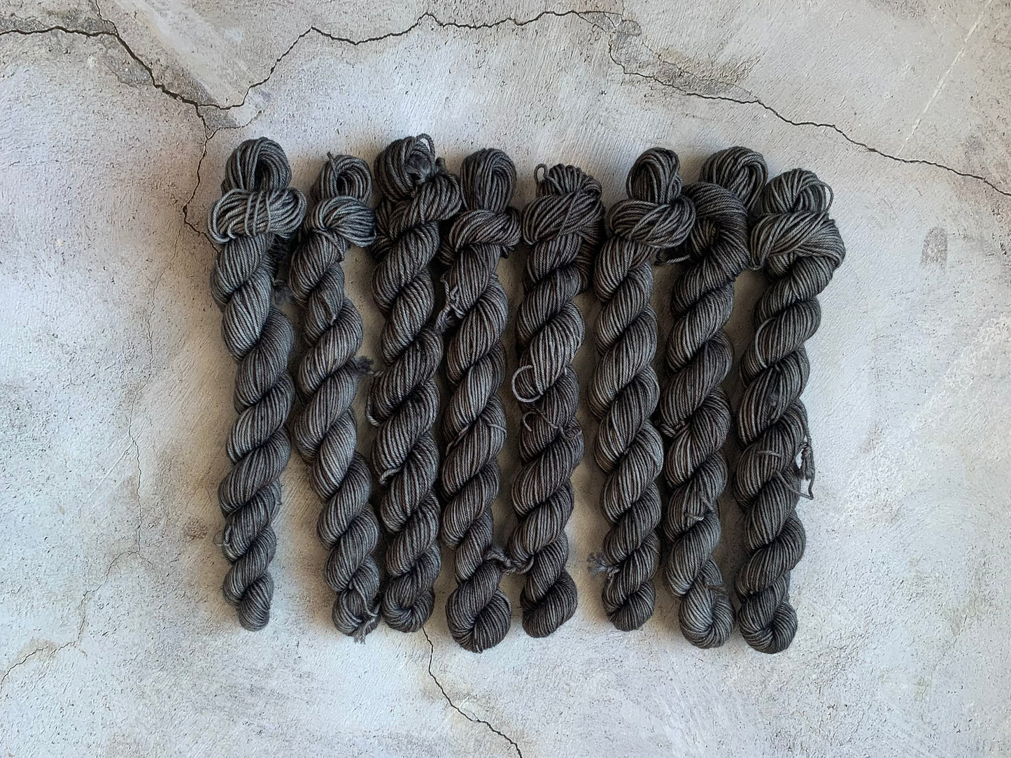 Slate-  Dyed to Order - Sweet Pea & Sparrow Hand Dyed Yarns