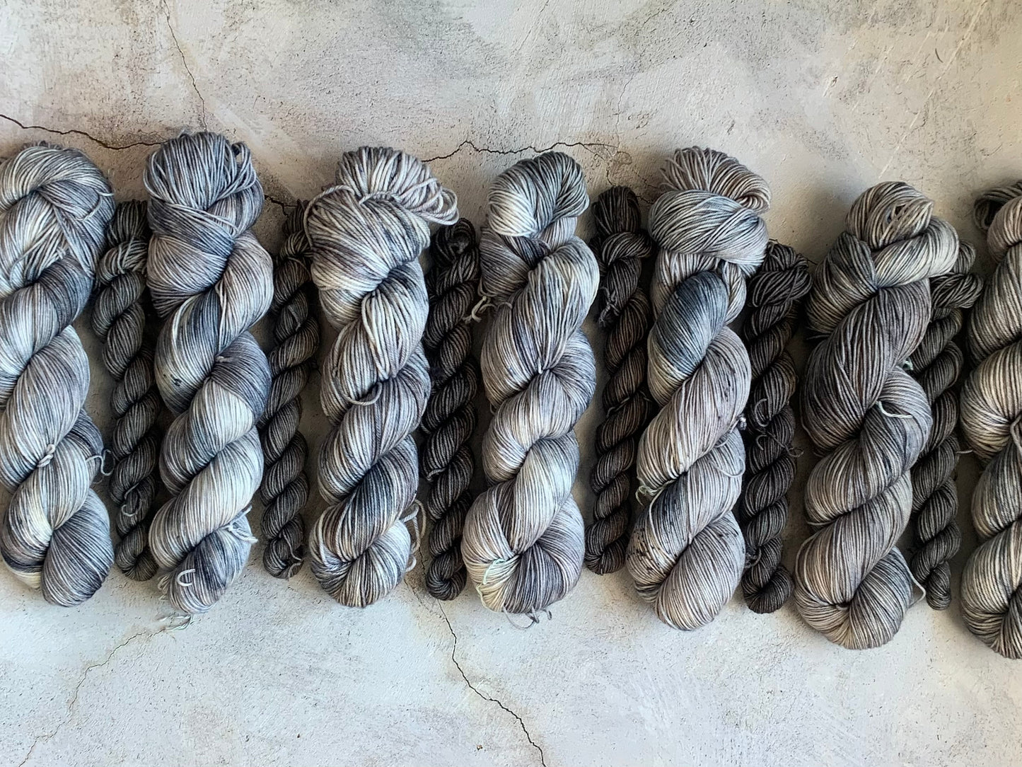 A Cat Named Mouse - Sock Set-  Dyed to Order - Sweet Pea & Sparrow Hand Dyed Yarns