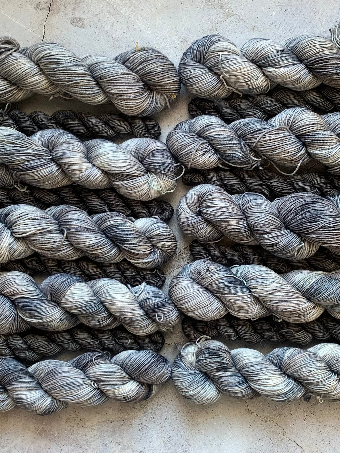 A Cat Named Mouse - Sock Set-  Dyed to Order - Sweet Pea & Sparrow Hand Dyed Yarns