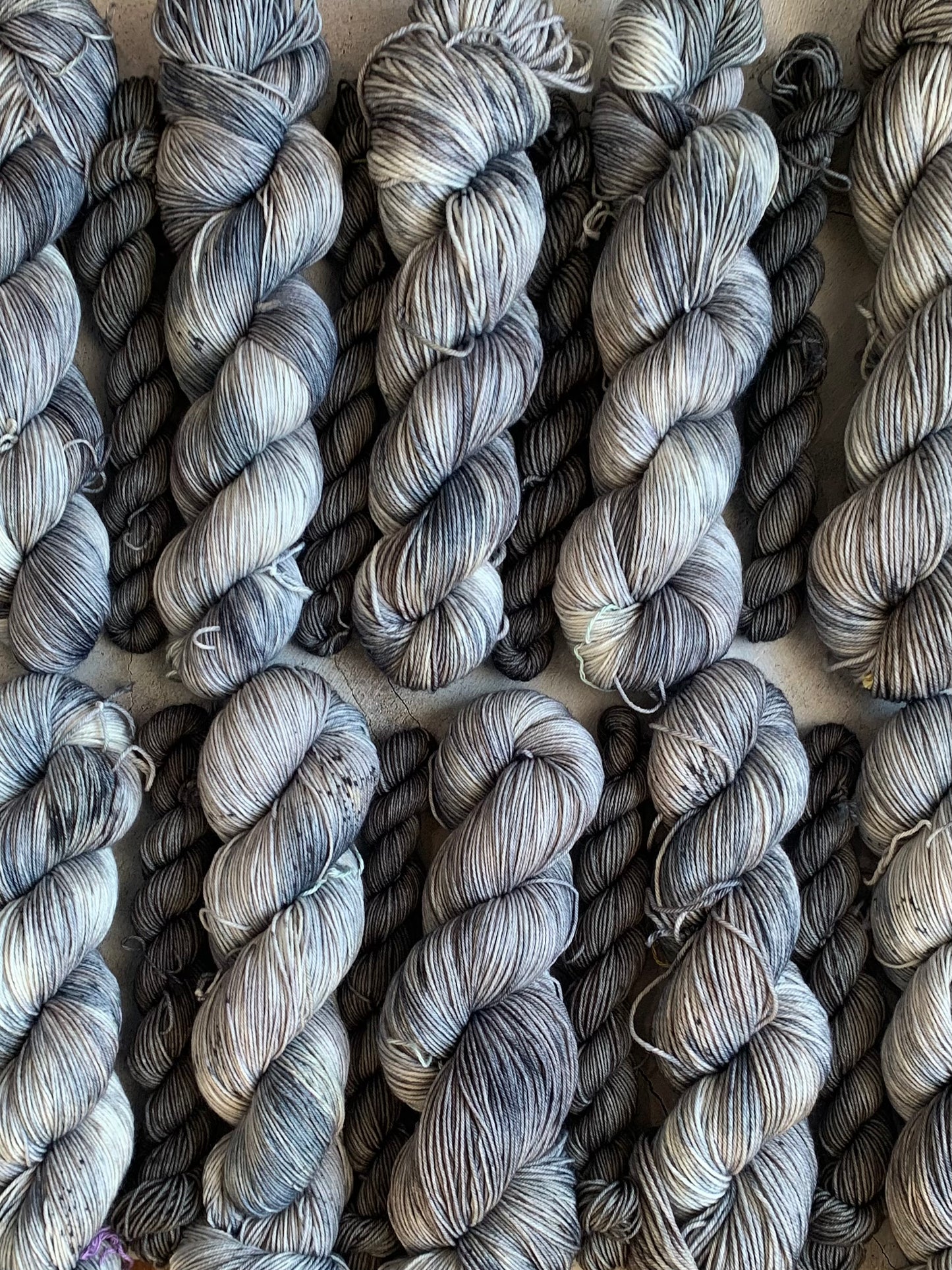 A Cat Named Mouse - Sock Set-  Dyed to Order - Sweet Pea & Sparrow Hand Dyed Yarns