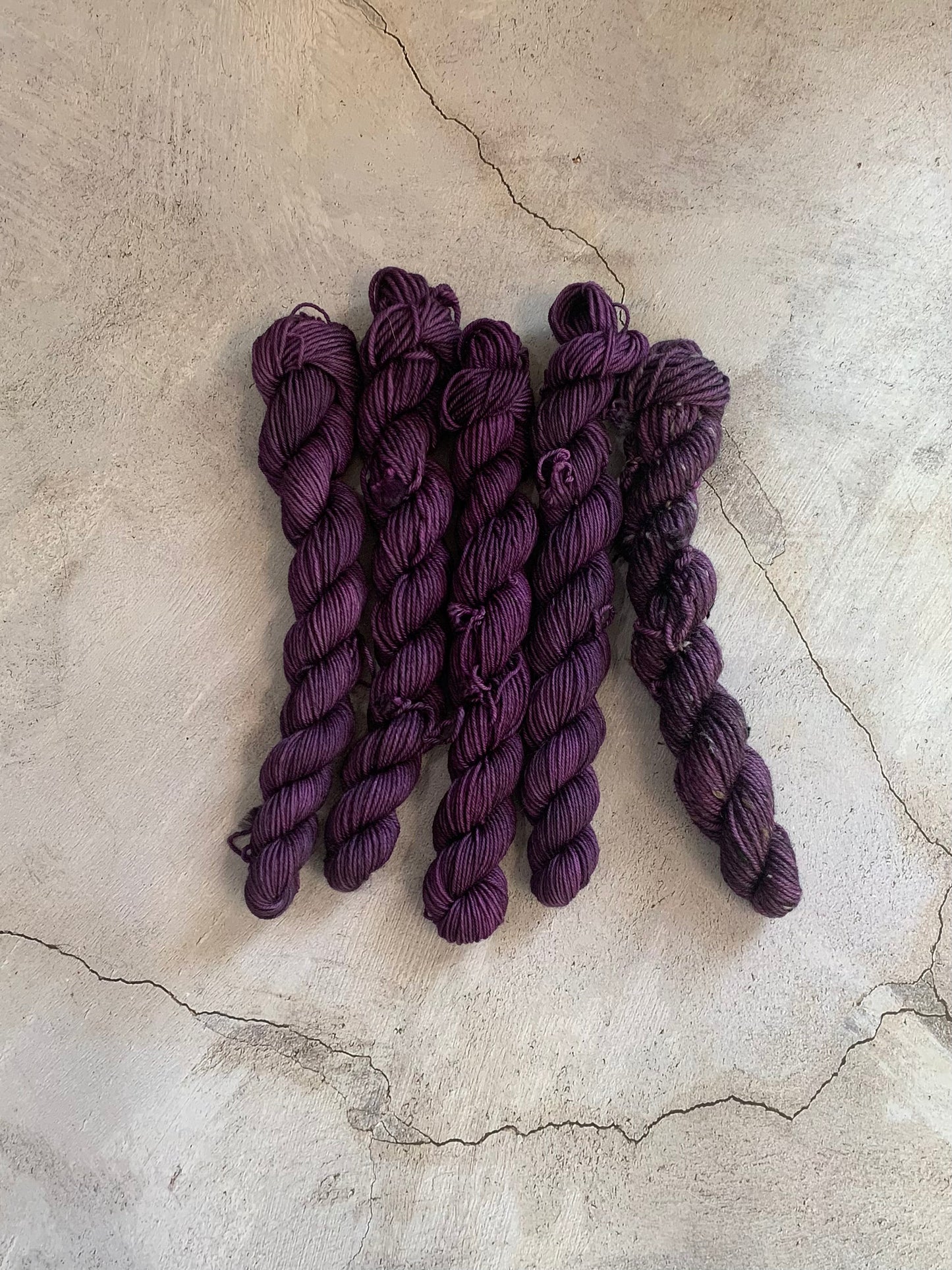 Deep Neon Purple -  Dyed to Order - Sweet Pea & Sparrow Hand Dyed Yarns