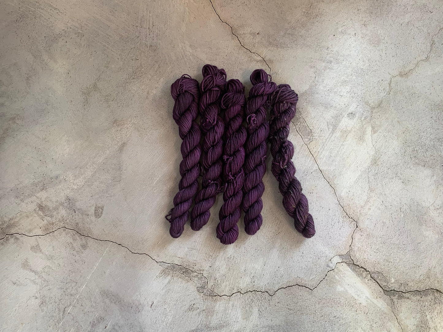 Deep Neon Purple -  Dyed to Order - Sweet Pea & Sparrow Hand Dyed Yarns