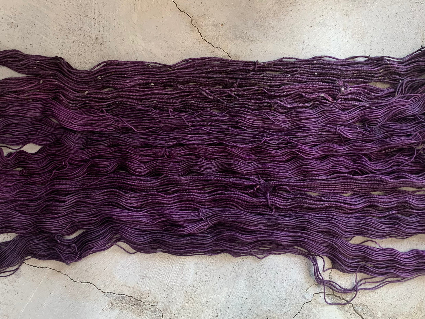 Deep Neon Purple -  Dyed to Order - Sweet Pea & Sparrow Hand Dyed Yarns