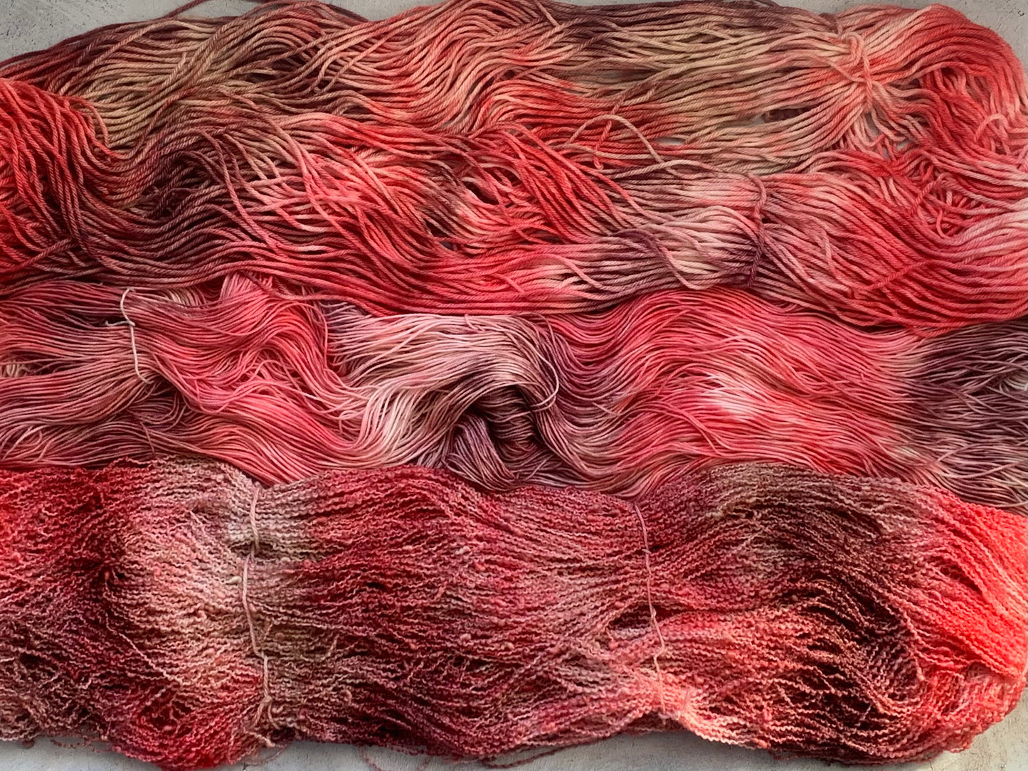 Flower Petal Confetti-  Dyed to Order - Sweet Pea & Sparrow Hand Dyed Yarns