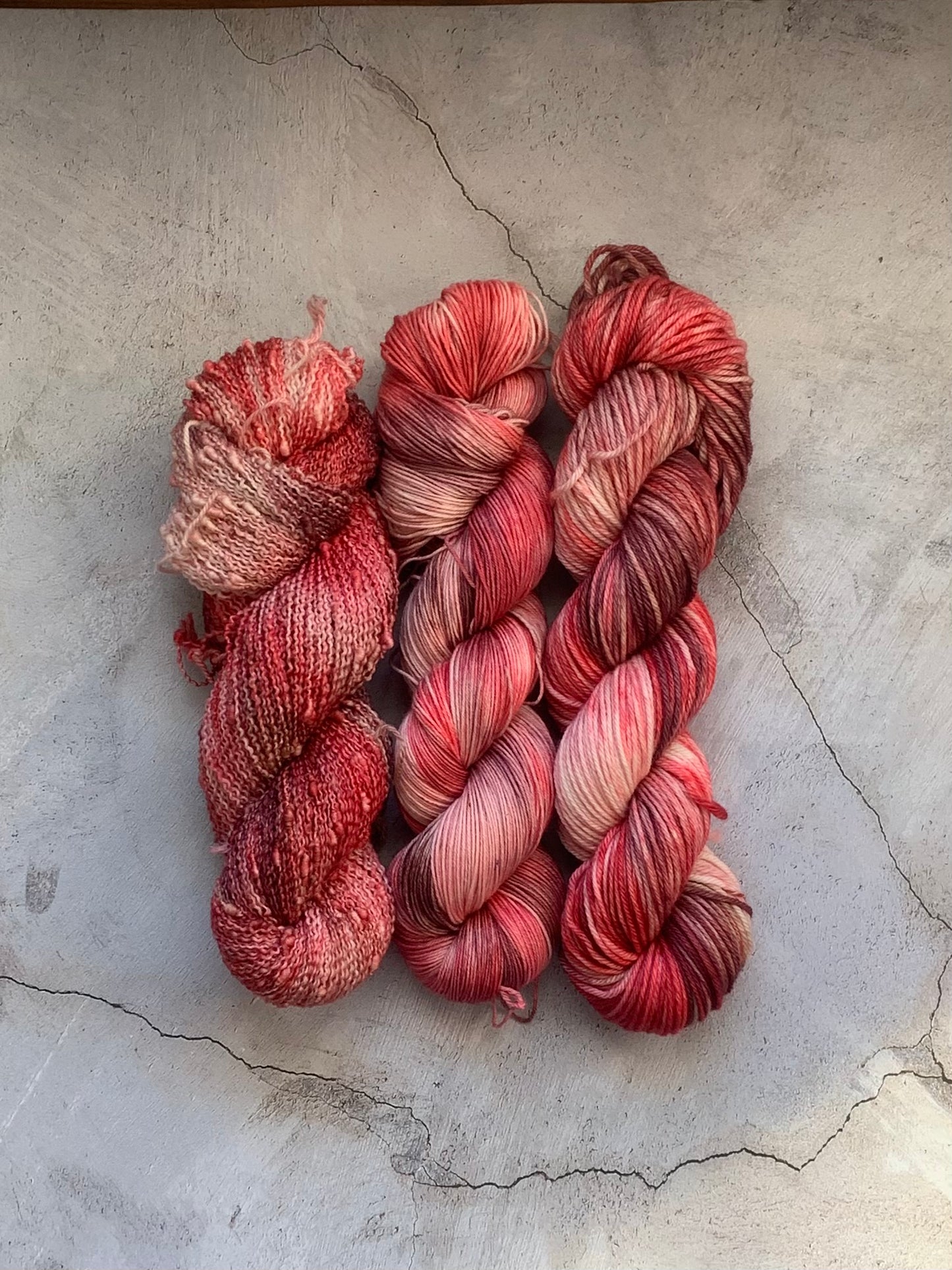 Flower Petal Confetti-  Dyed to Order - Sweet Pea & Sparrow Hand Dyed Yarns