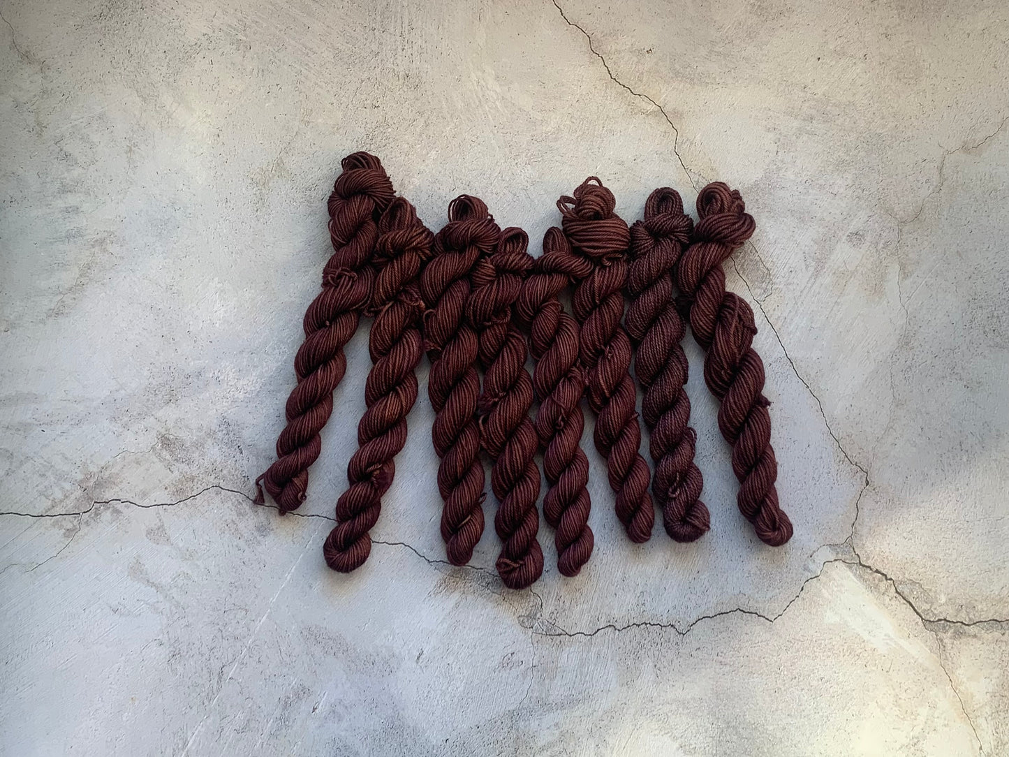 Chocolate-  Dyed to Order - Sweet Pea & Sparrow Hand Dyed Yarns