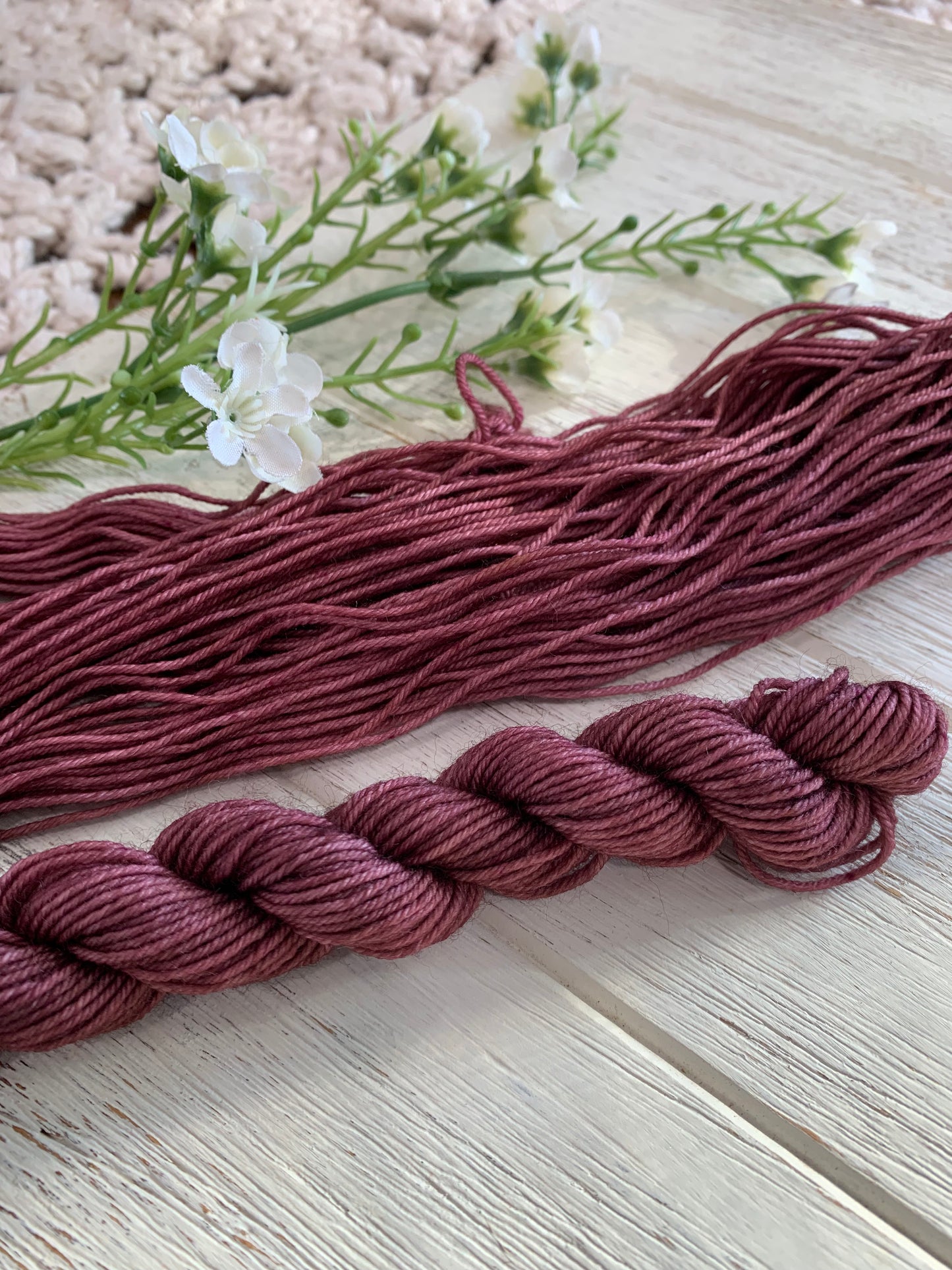 Cocoa Amour-  Dyed to Order - Sweet Pea & Sparrow Hand Dyed Yarns