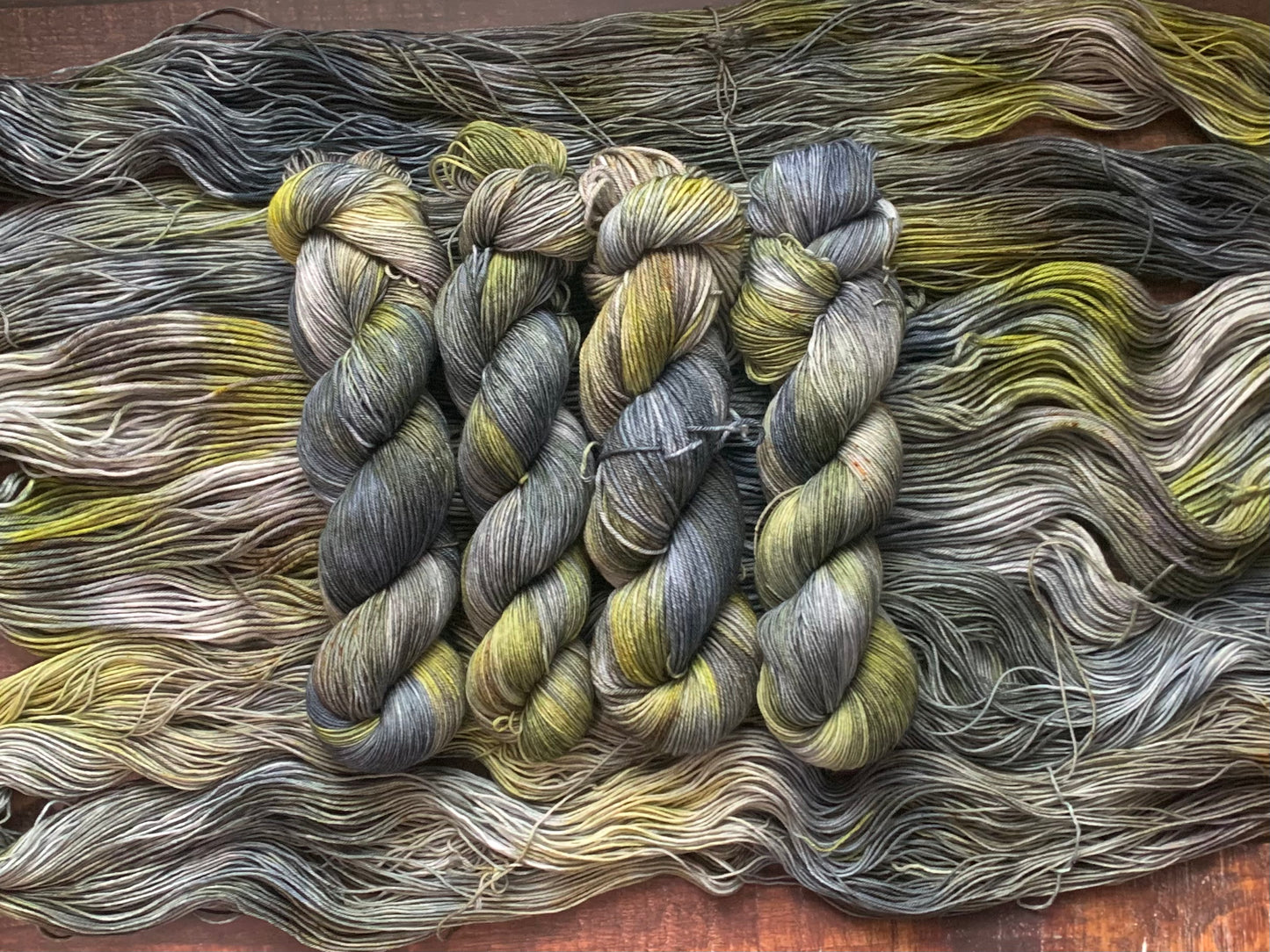 Charlotte-  Dyed to Order - Sweet Pea & Sparrow Hand Dyed Yarns - February Cat Club