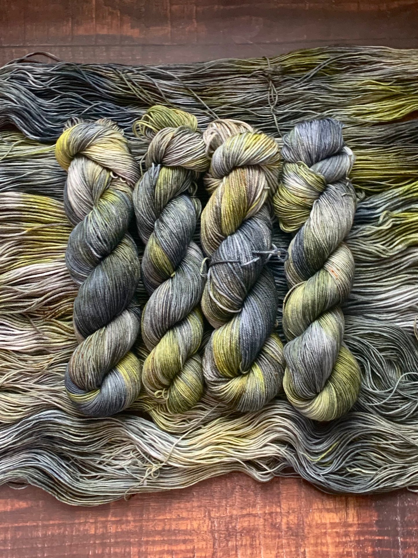 Charlotte-  Dyed to Order - Sweet Pea & Sparrow Hand Dyed Yarns - February Cat Club