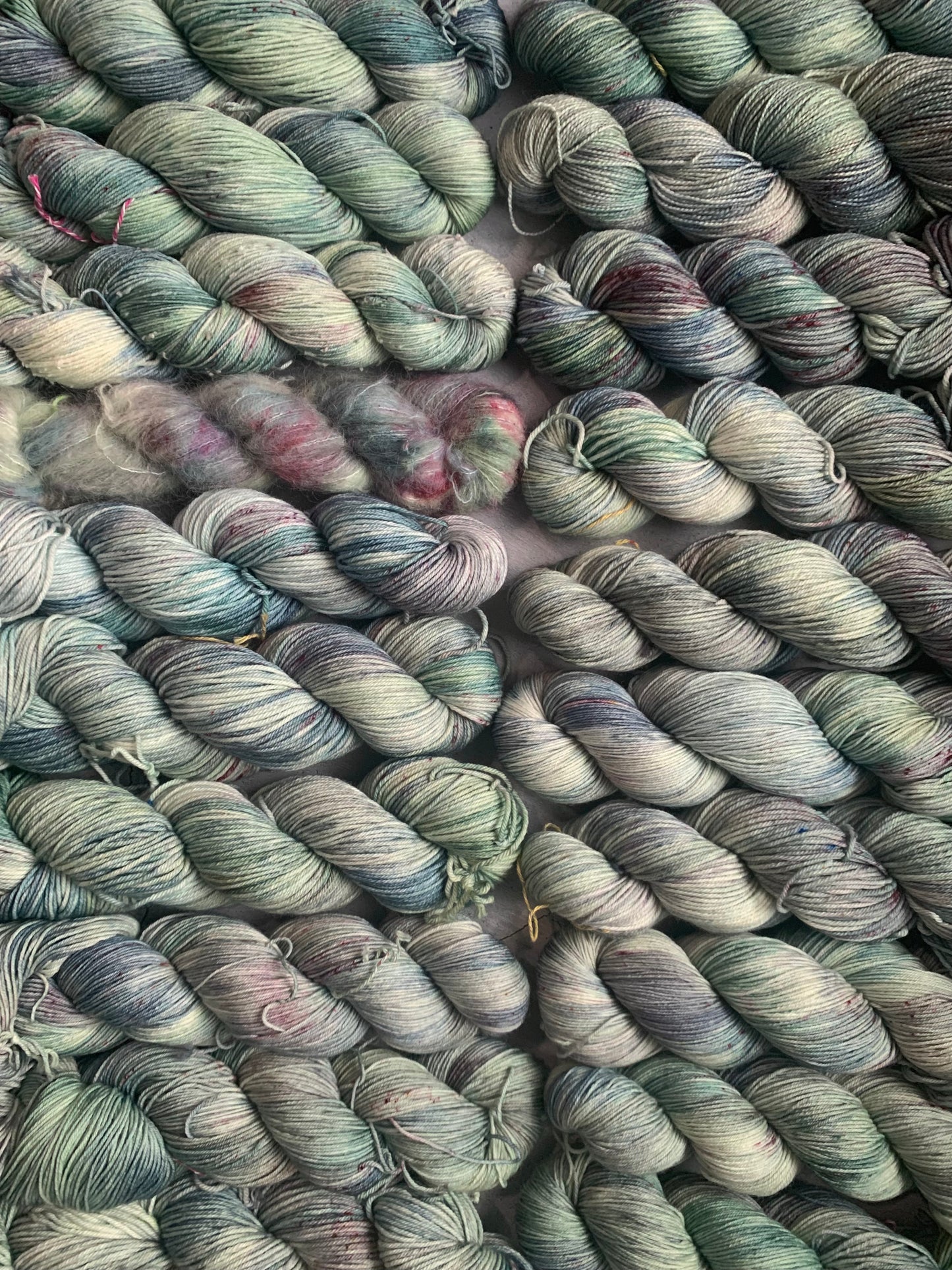 Luna Moth-  Dyed to Order - Sweet Pea & Sparrow Hand Dyed Yarns - February Flutter  Club