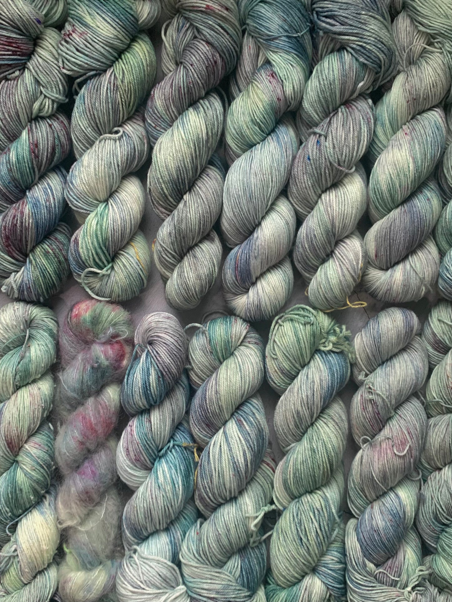 Luna Moth-  Dyed to Order - Sweet Pea & Sparrow Hand Dyed Yarns - February Flutter  Club
