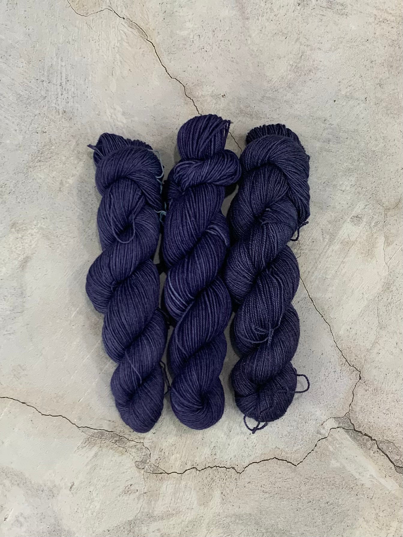Dark Nights -  Dyed to Order - Sweet Pea & Sparrow Hand Dyed Yarns