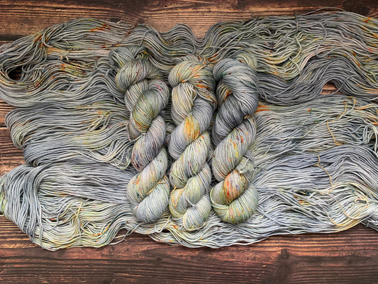 Fireworks- Dyed to Order - Sweet Pea & Sparrow Hand Dyed Yarns
