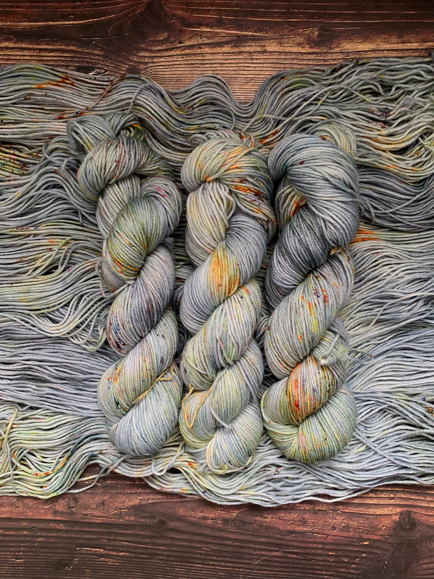 Fireworks- Dyed to Order - Sweet Pea & Sparrow Hand Dyed Yarns