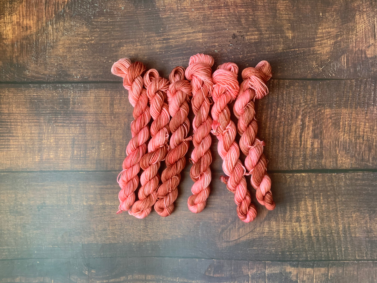 Peachy-  Dyed to Order - Sweet Pea & Sparrow Hand Dyed Yarns