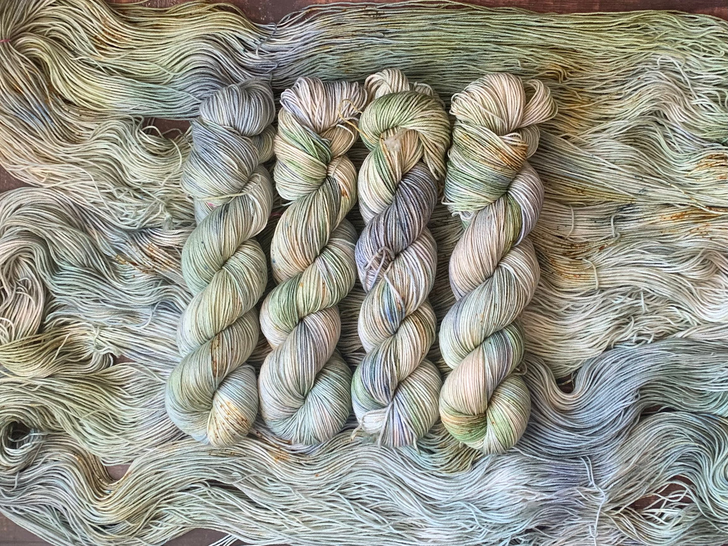 Malachite Butterfly -  Dyed to Order - Sweet Pea & Sparrow Hand Dyed Yarns - March Flutter  Club