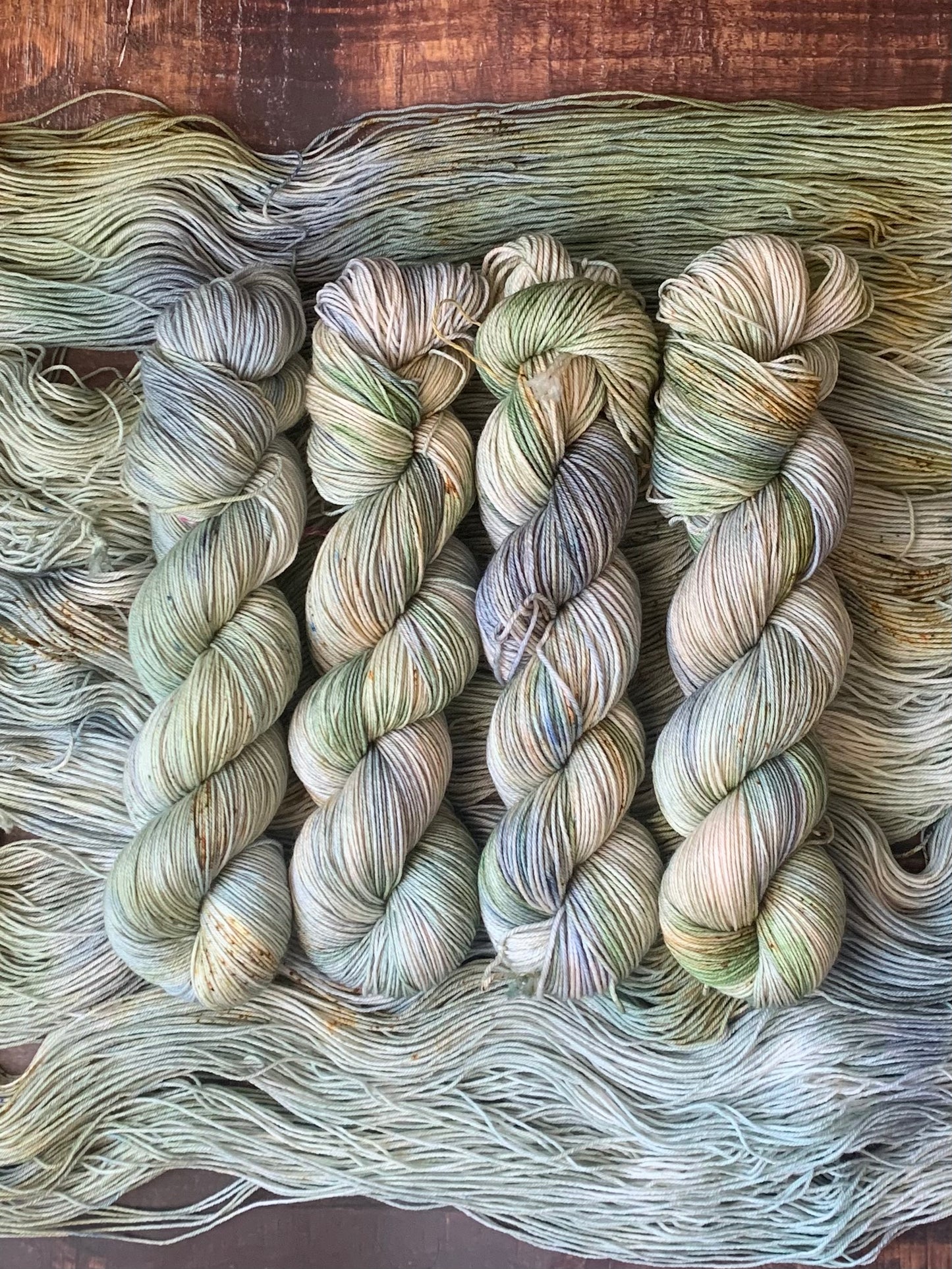 Malachite Butterfly -  Dyed to Order - Sweet Pea & Sparrow Hand Dyed Yarns - March Flutter  Club